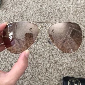 Large Ray Ban aviator sunglasses